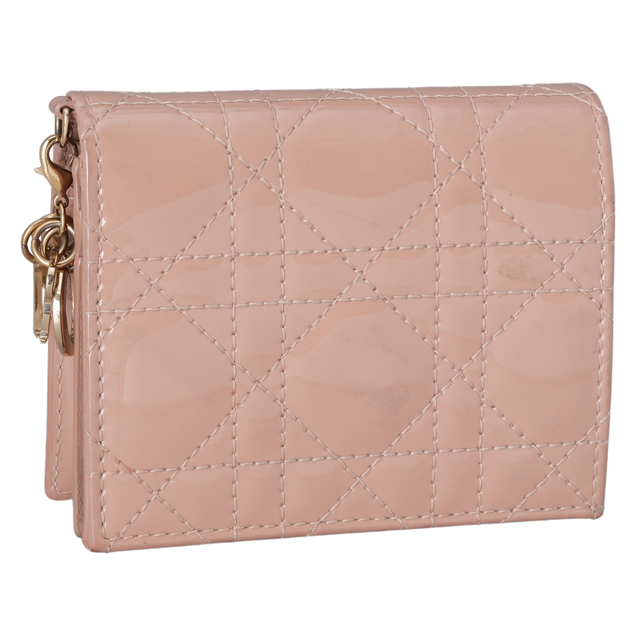 CHRISTIAN DIOR(USED)크리스찬디올 페이던트 까나쥬 카드지갑